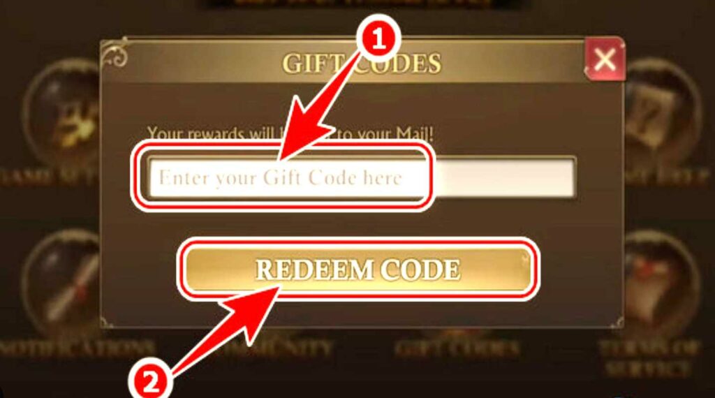 guns of glory gift codes redeem