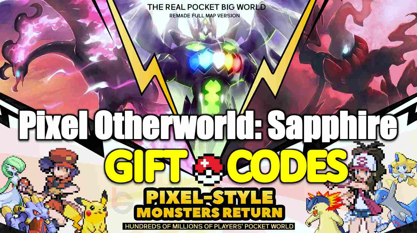 Pixel Otherworld Sapphire Gift Codes