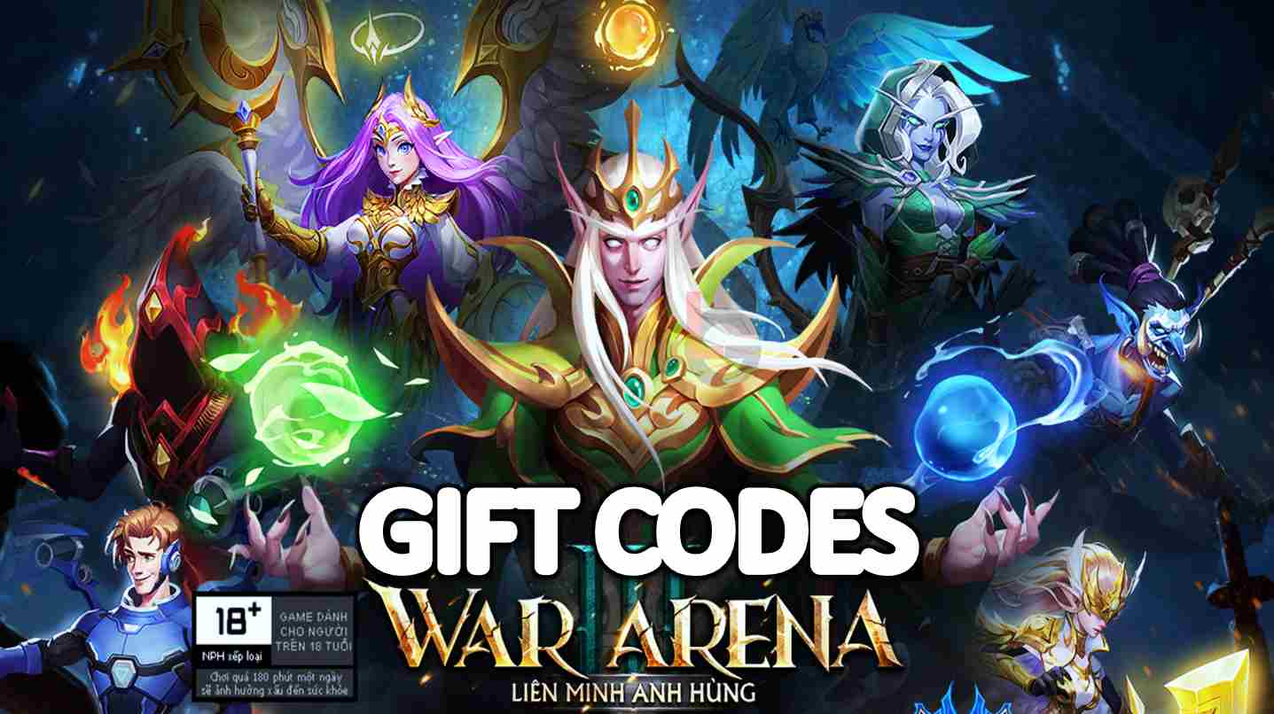 War 3 Arena Gift Codes