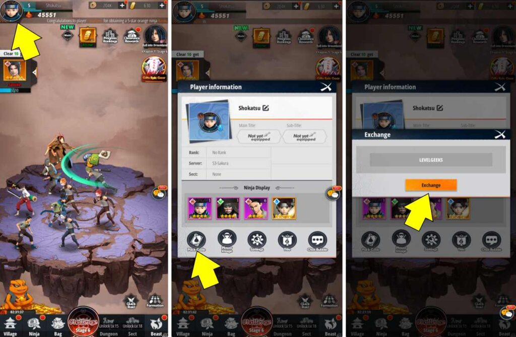 how to redeem shadow shinobi rise codes