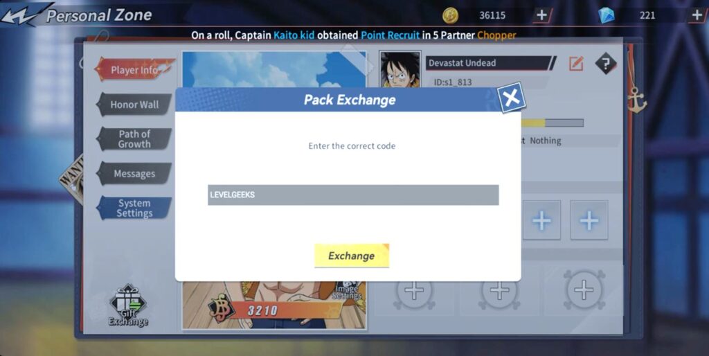 how to redeem codes in op unrivaled pirates
