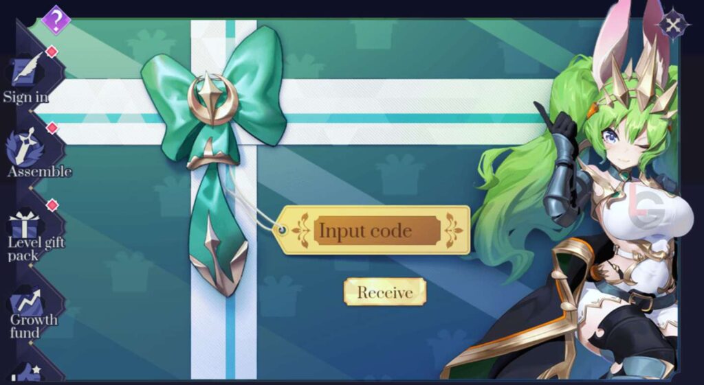 how to redeem codes in fallen goddess