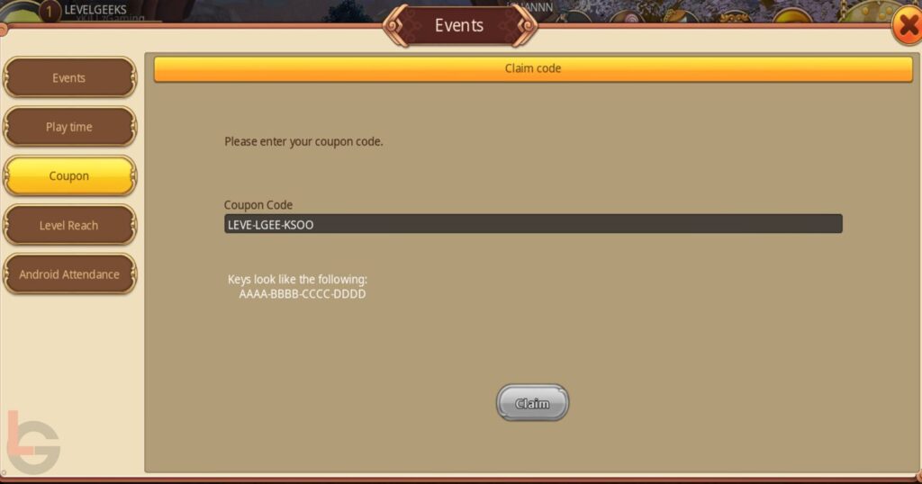 how to redeem coupon codes in flyff universe