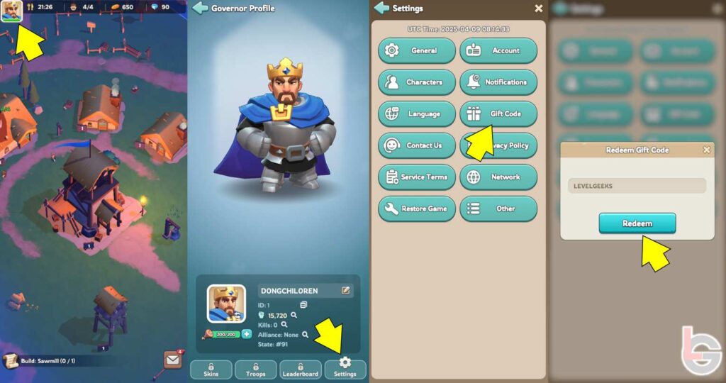 how to redeem kingshot gift codes